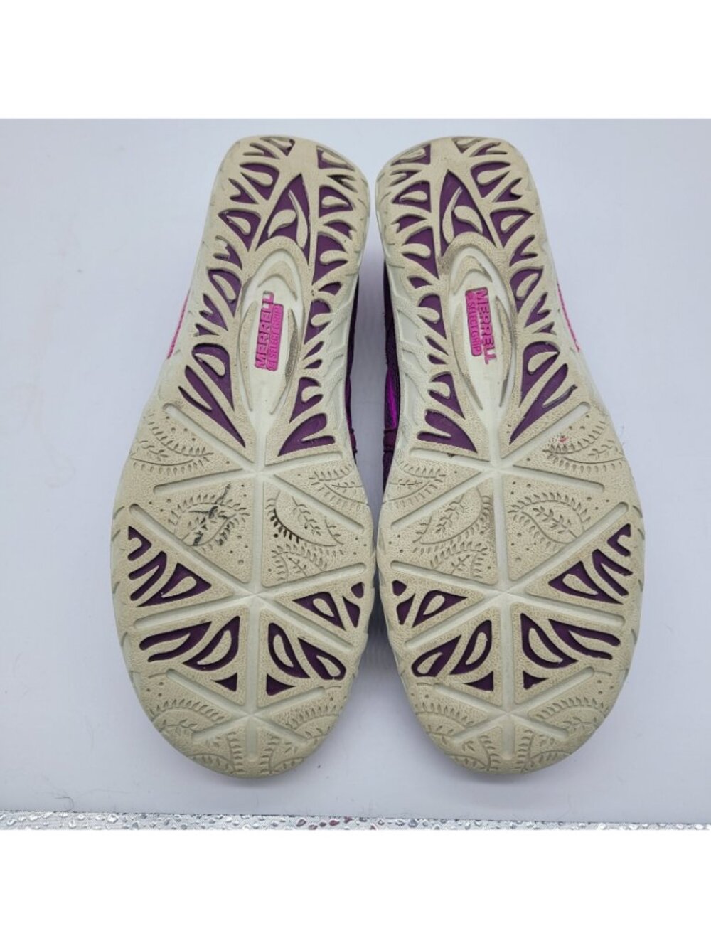Merrell Women's Enlighten Eluma Breeze Slip On Shoes Purple Mesh Sz 7.5 Outdoor - Picture 9 of 10
